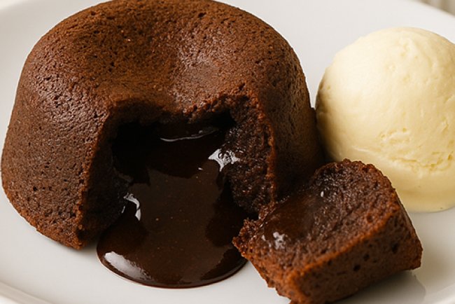 Quick Chocolate Volcanoes