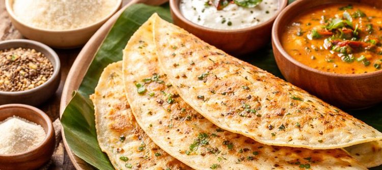Instant Rava Dosa